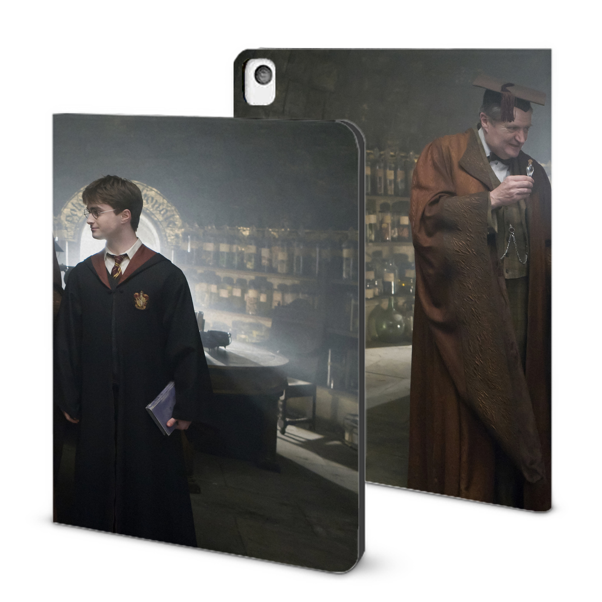 （画像用） Harry Potter ハリー・ポッターシリーズ IPadケース ペンホルダー付き ブックスタイルデザイン